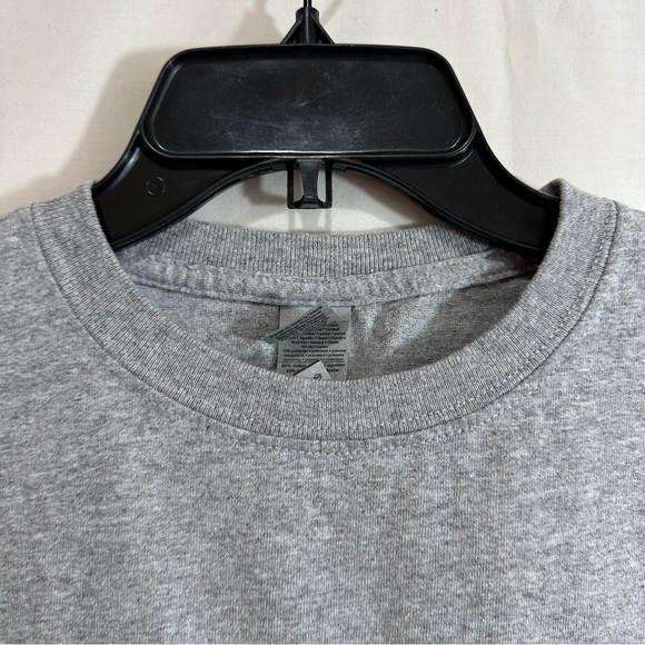 Gildan Kids Ultra Cotton Gray Short Sleeve T-Shirt Large - Picture 4 of 4